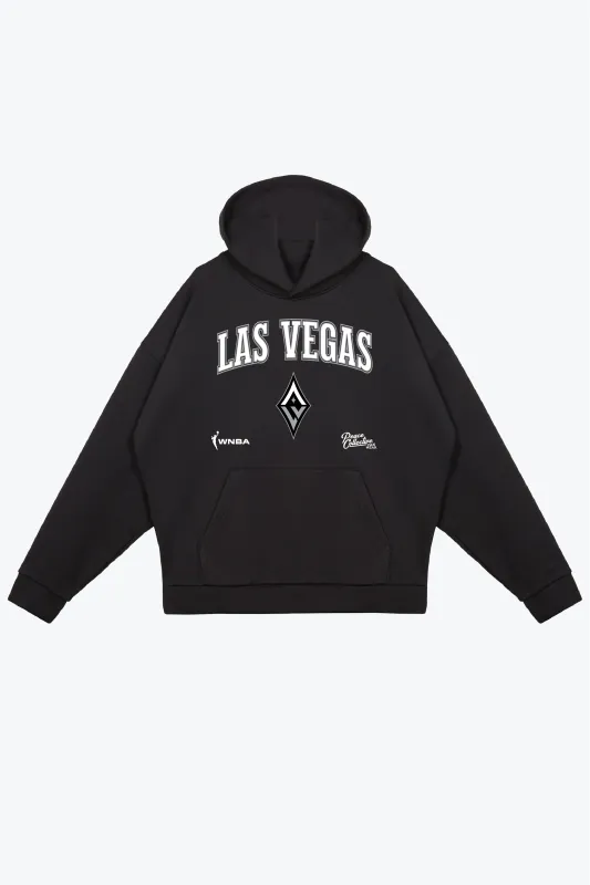 Las Vegas Aces Heavyweight Hoodie - Black sold by Peace-Collective