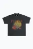 Indiana Fever Cropped Heavyweight T-Shirt - Off Black sold by Peace-Collective