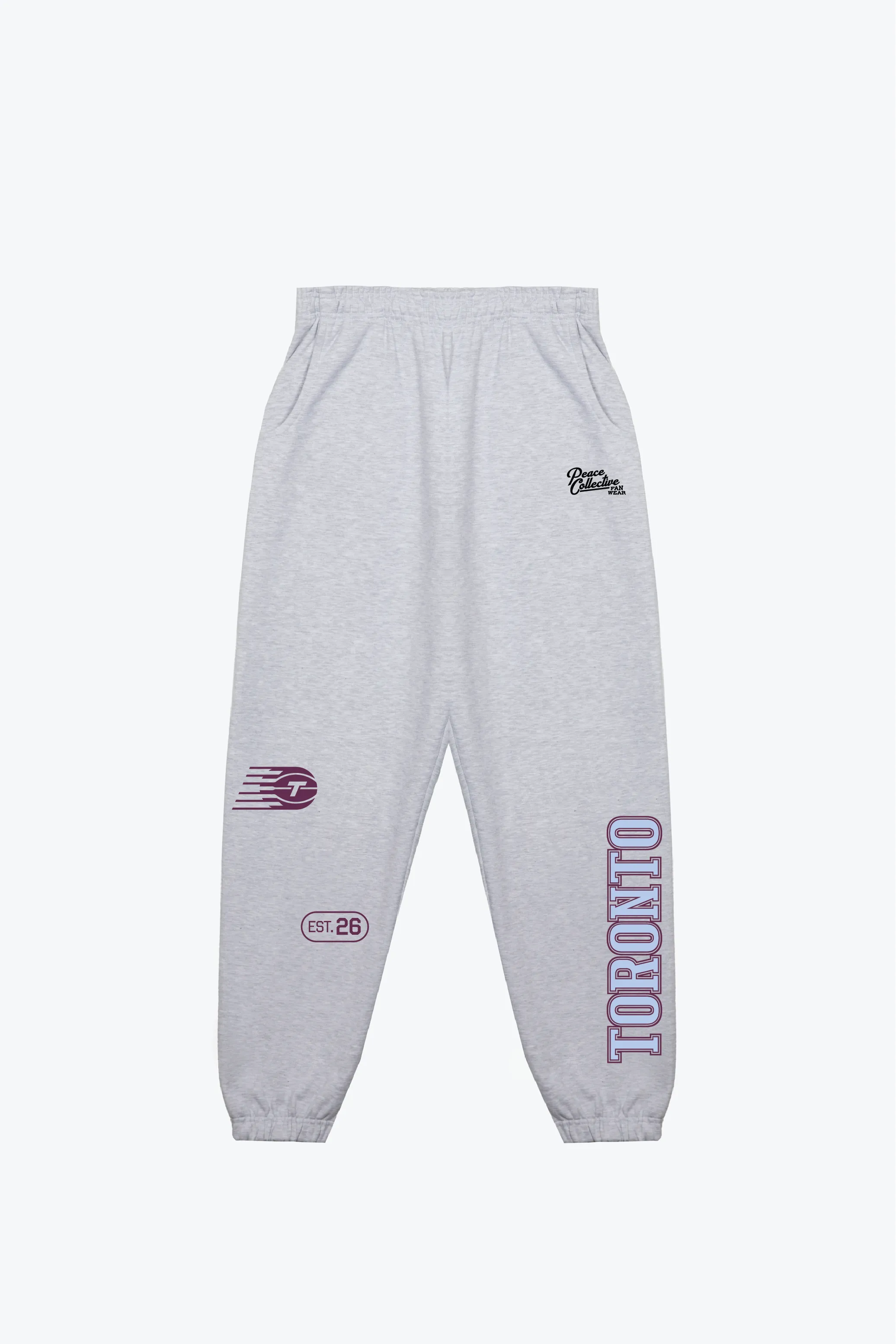Toronto Tempo Heavyweight Jogger - Ash sold by Peace-Collective