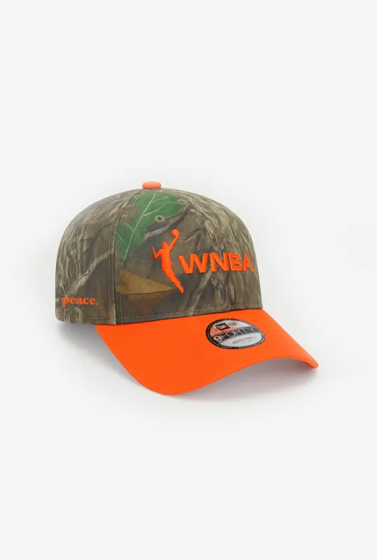 WNBA Breaking Barriers 9FORTY Snapback - Camo/ Orange sold by Peace-Collective