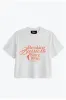 Breaking Barriers Women's Cropped T-Shirt - White sold by Peace-Collective