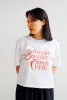 Breaking Barriers Women's Cropped T-Shirt - White sold by Peace-Collective