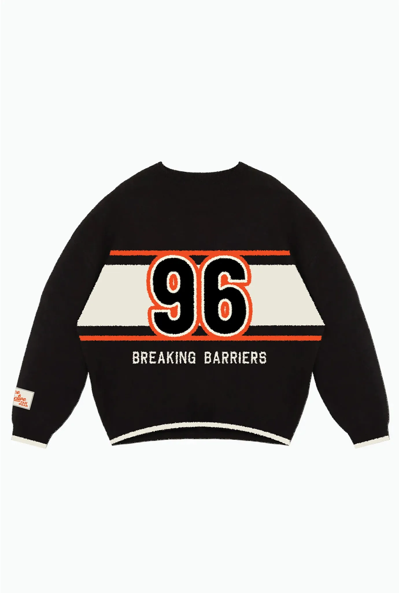 WNBA Since 96 Knit Sweater - Ivory / Fire Orange sold by Peace-Collective product image thumbnail 2