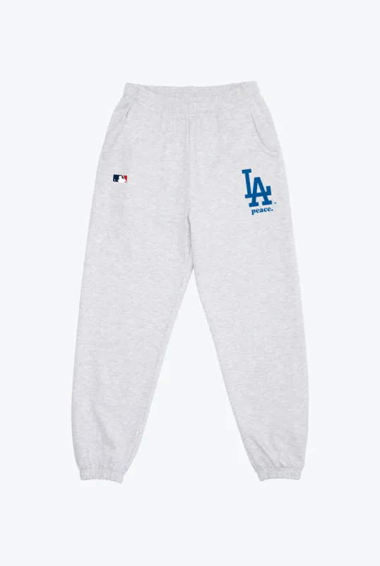Los Angeles Dodgers SuperHeavy™️ Jogger - Ash sold by Peace-Collective