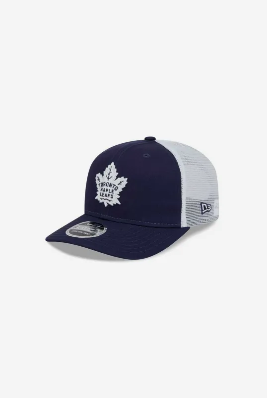 Toronto Maple Leafs Icon 9SEVENTY Trucker Cap - Navy sold by Peace-Collective