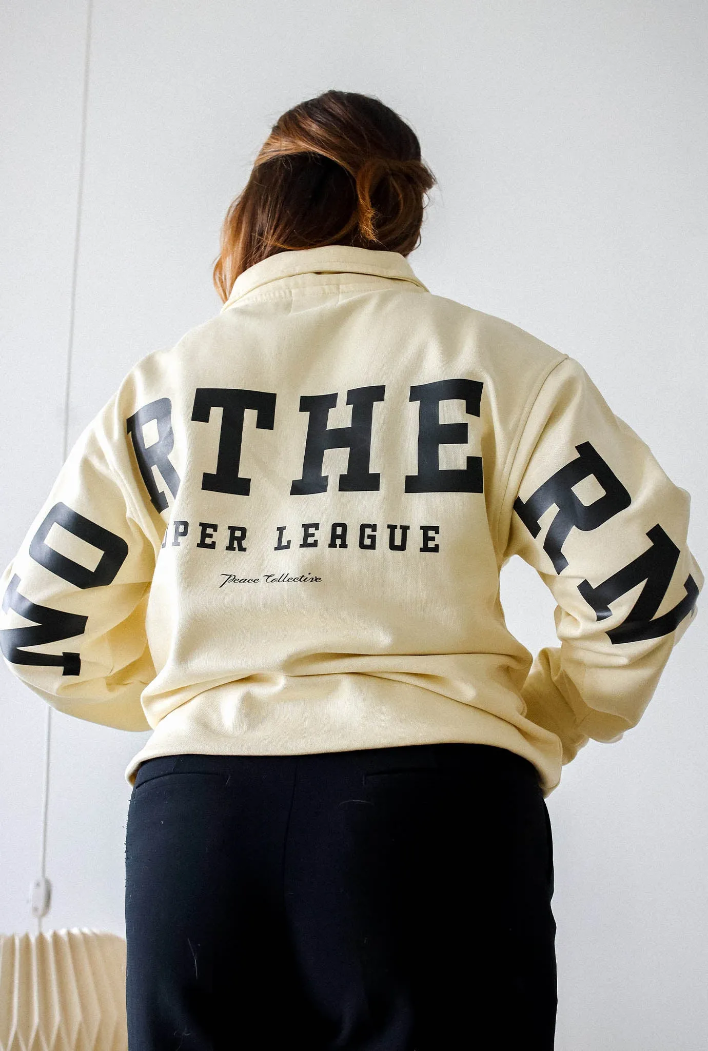 NSL Quarter Zip - Ivory sold by Peace-Collective product image thumbnail 5