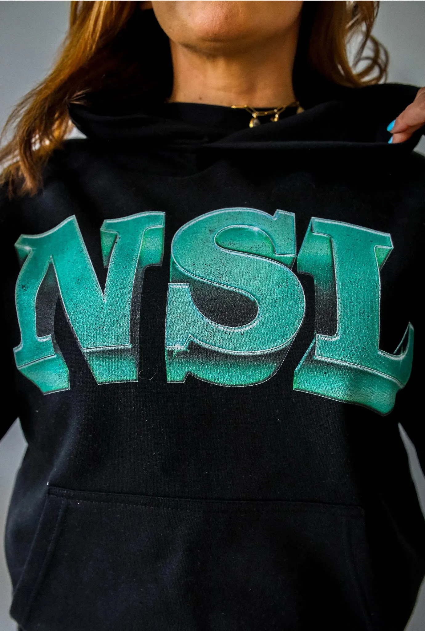 NSL Heavyweight Hoodie - Black sold by Peace-Collective product image thumbnail 2