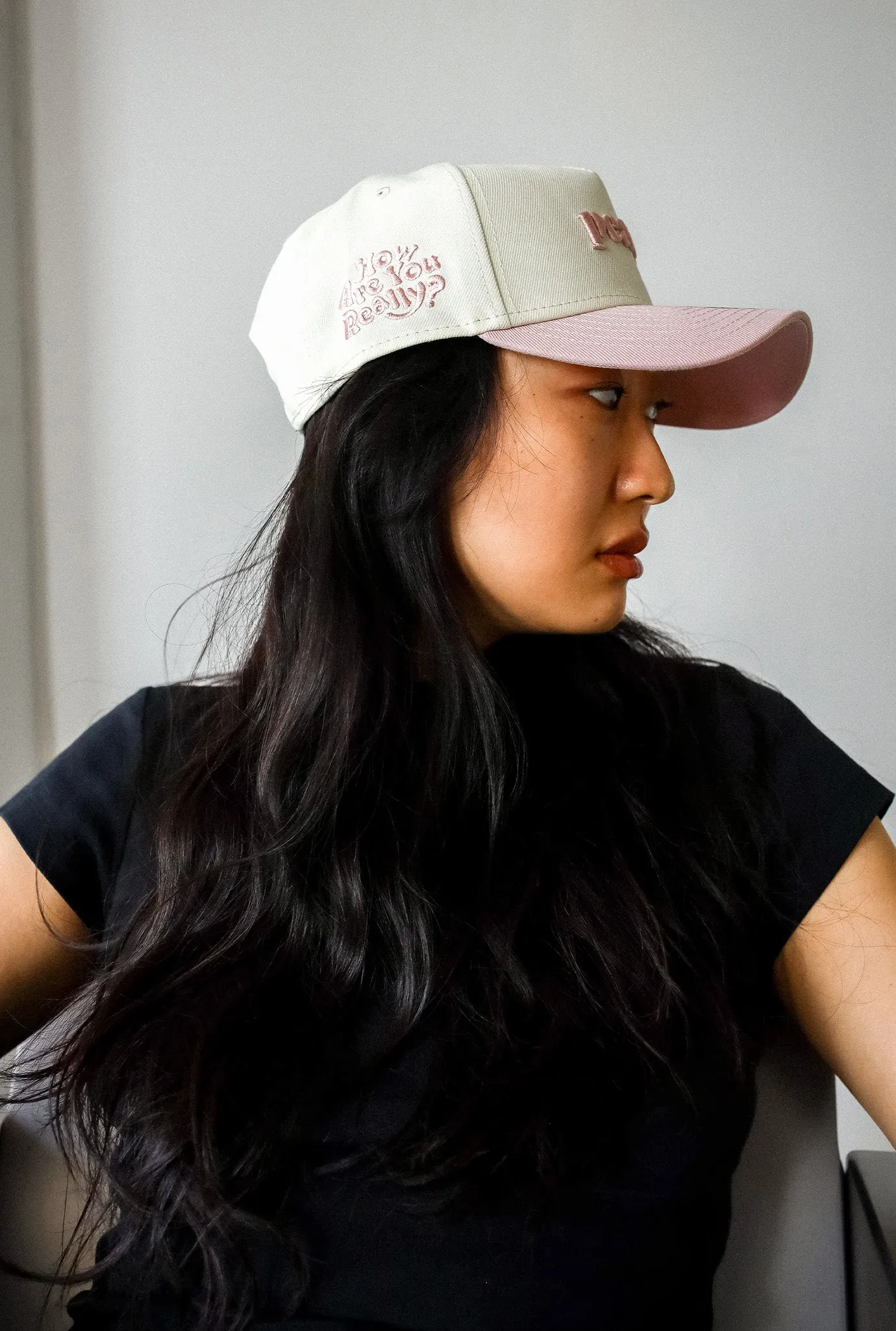 Peace How Are You Really 9FORTY Adjustable Cap - Dusty Pink sold by Peace-Collective product image thumbnail 4