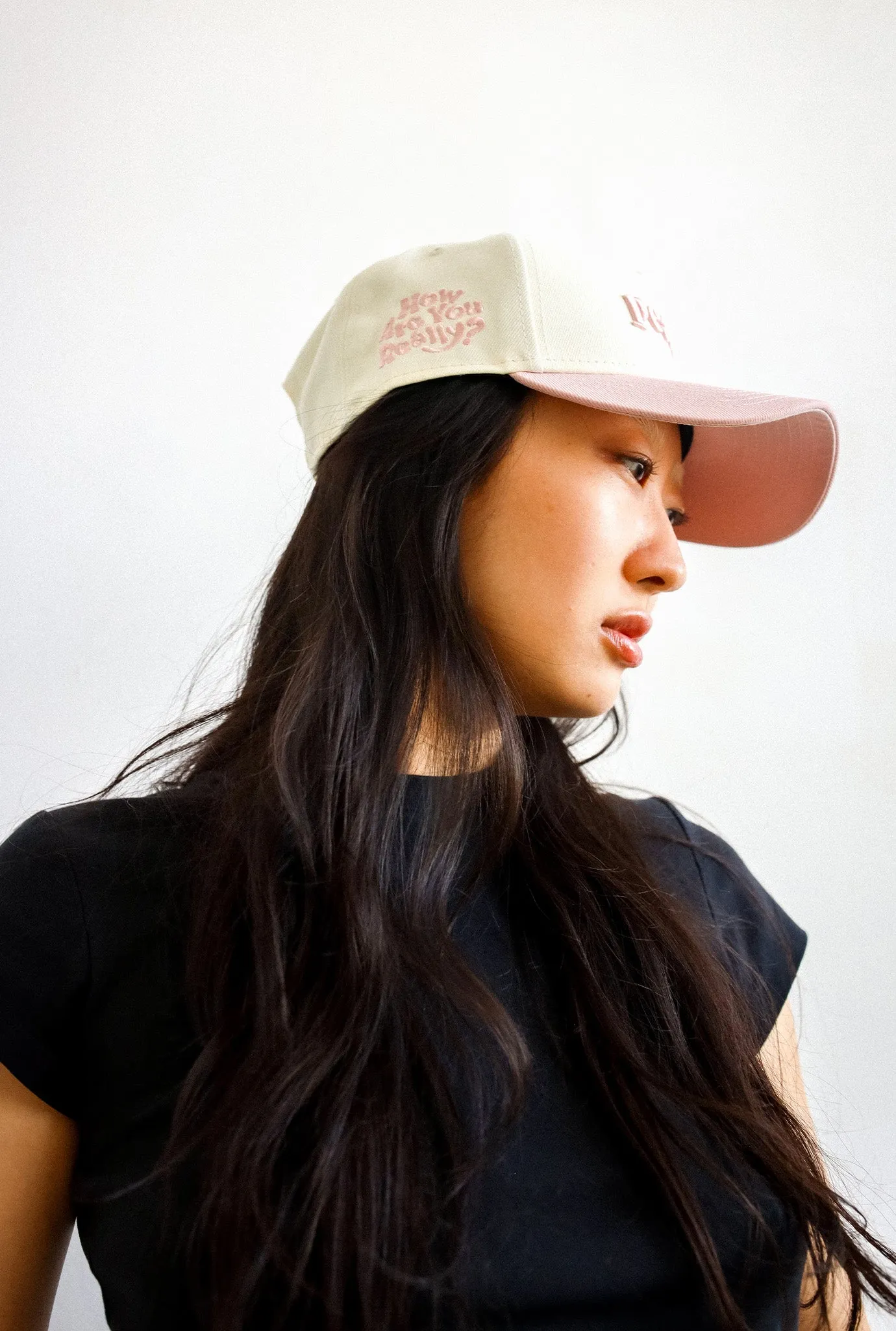 Peace How Are You Really 9FORTY Adjustable Cap - Dusty Pink sold by Peace-Collective product image thumbnail 3