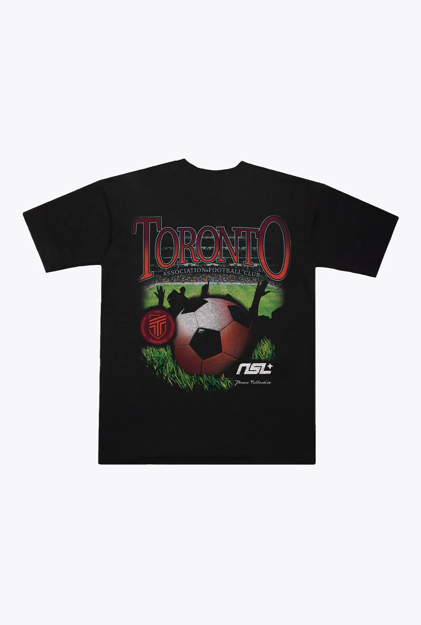 AFC Toronto Heavyweight T-Shirt - Black sold by Peace-Collective