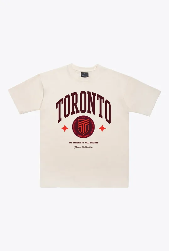 AFC Toronto Heavyweight T-Shirt - Ivory sold by Peace-Collective