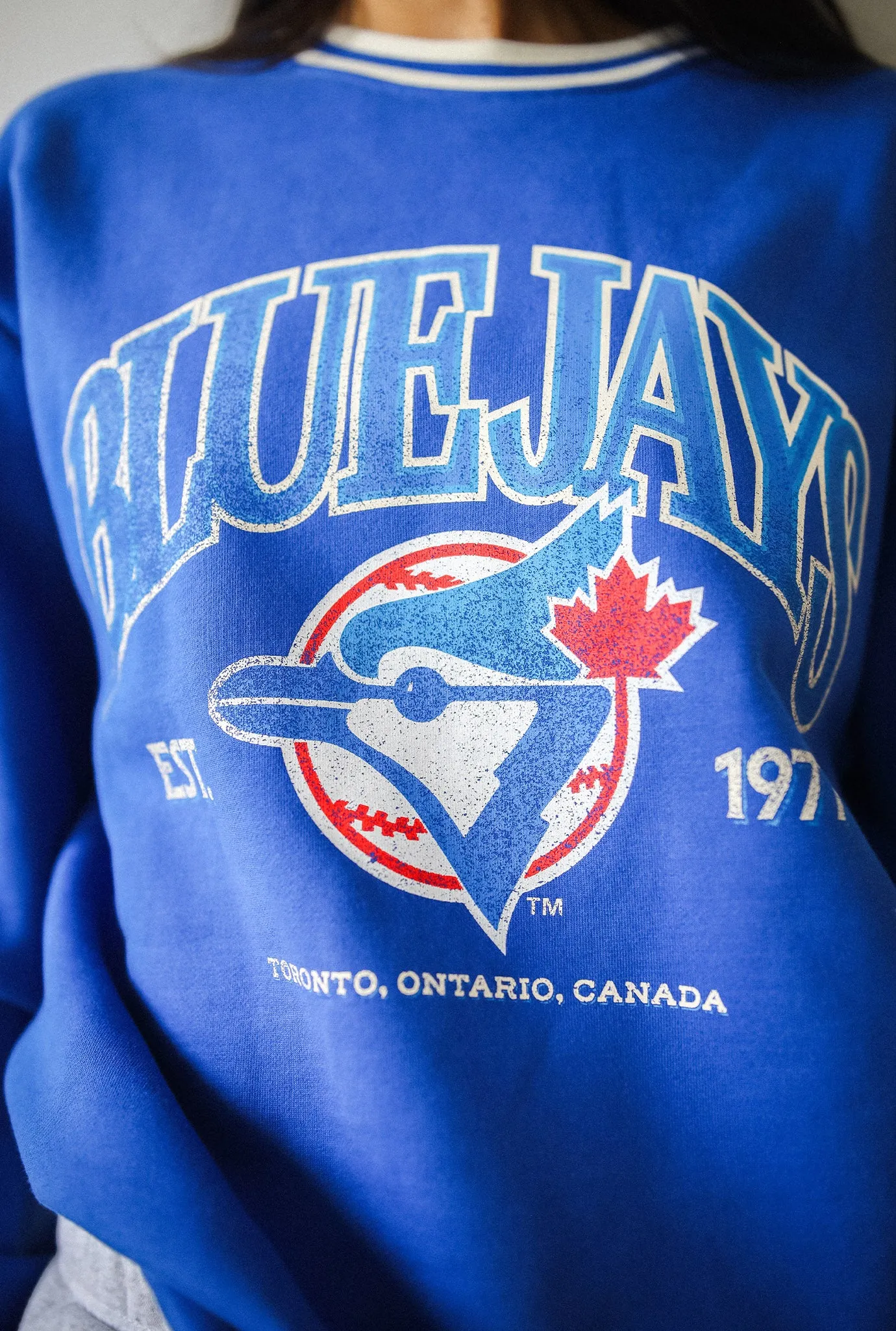 Toronto Blue Jays '92/93 Champions Heavyweight Crewneck - Royal sold by Peace-Collective product image thumbnail 3