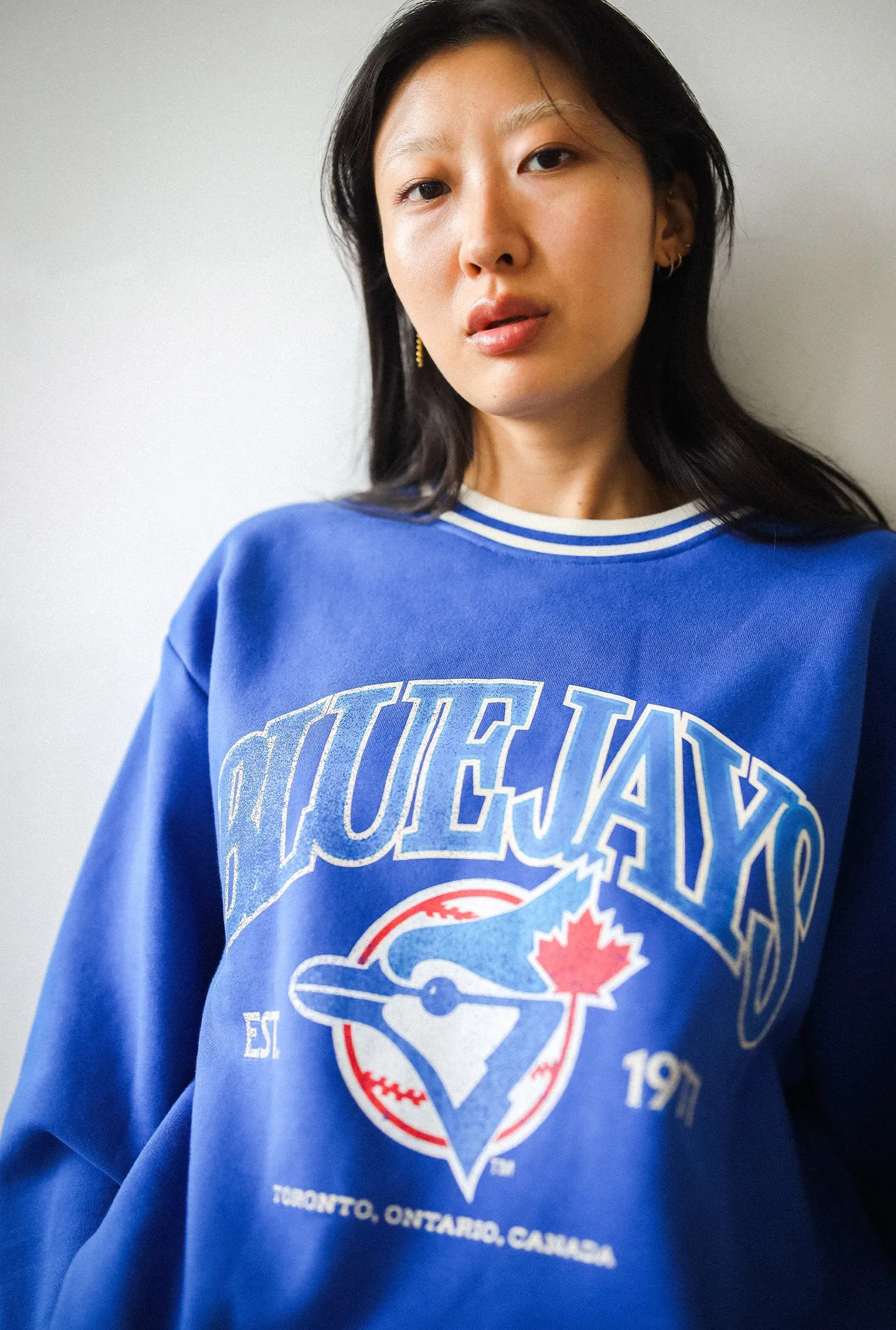 Toronto Blue Jays '92/93 Champions Heavyweight Crewneck - Royal sold by Peace-Collective product image thumbnail 2