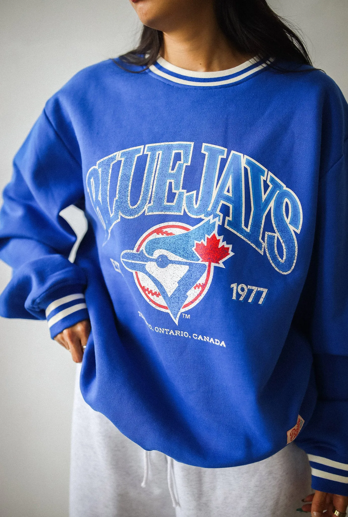 Toronto Blue Jays '92/93 Champions Heavyweight Crewneck - Royal sold by Peace-Collective product image thumbnail 4