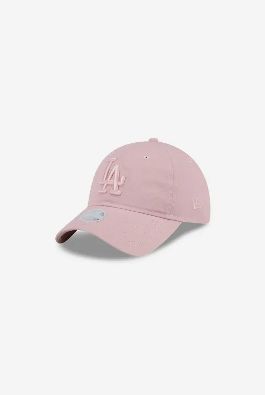 Los Angeles Dodgers Womens 9TWENTY Adjustable Cap - Pink sold by Peace-Collective