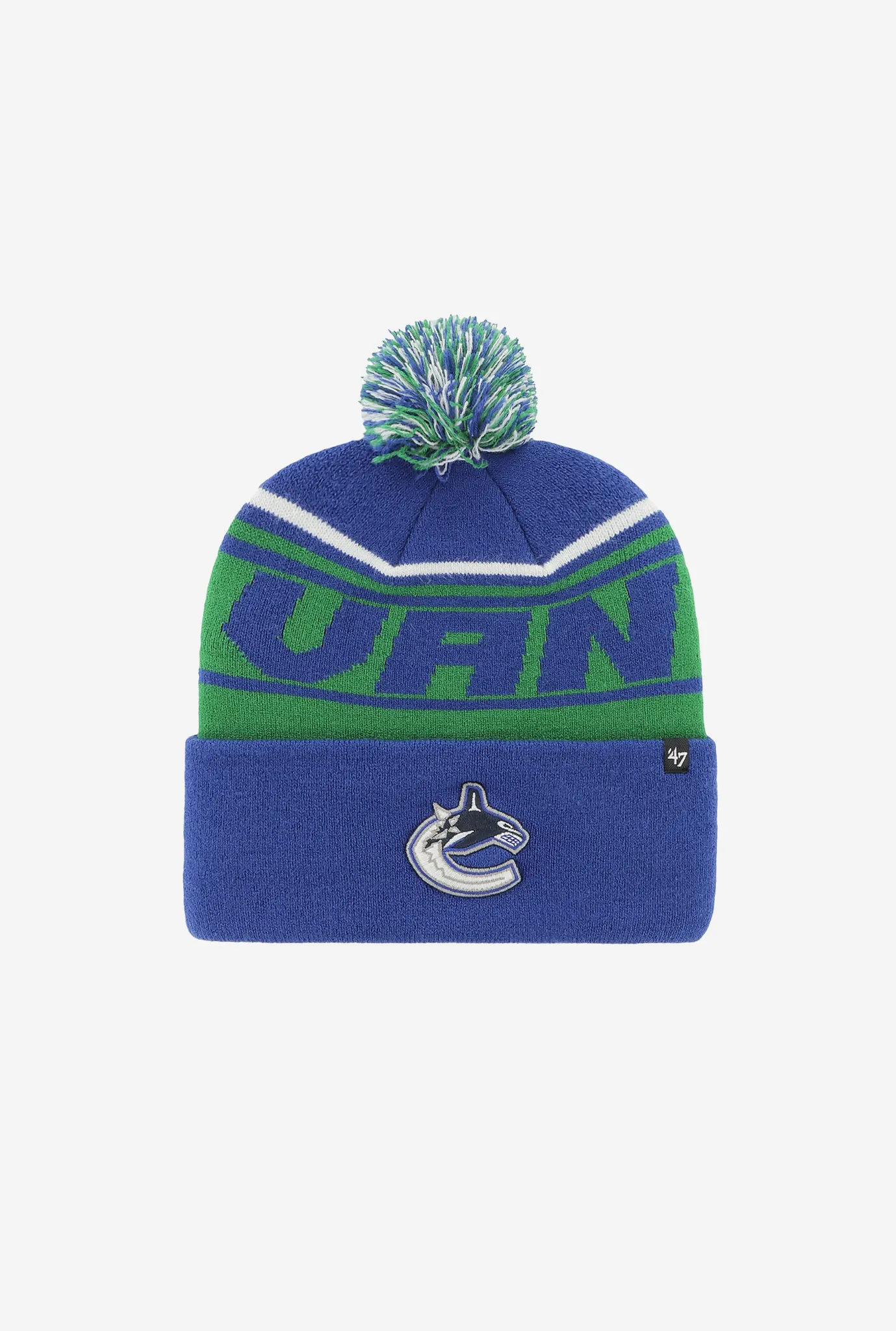 Vancouver Canucks Stylus Cuff Knit Hat sold by Peace-Collective