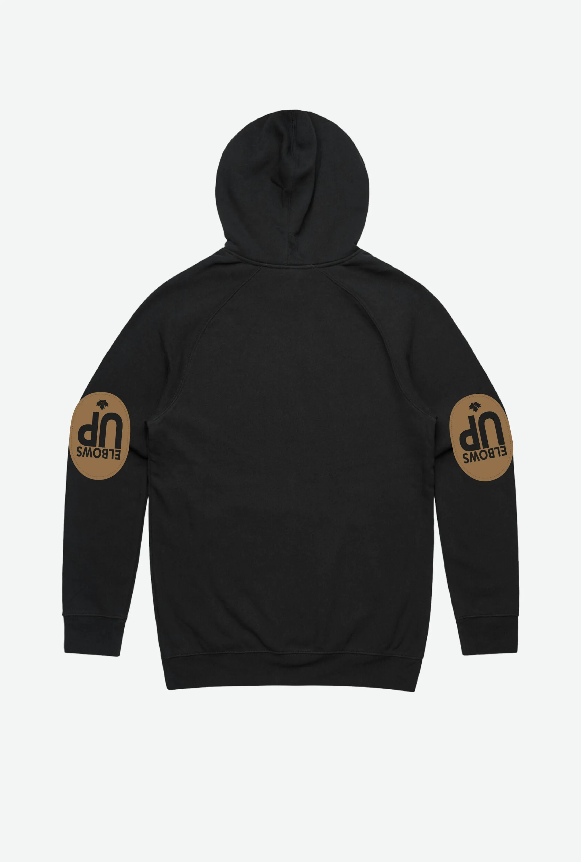 Elbows Up Home is Canada Hoodie - Black sold by Peace-Collective product image thumbnail 2