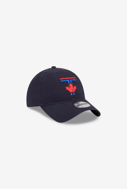 Toronto Blue Jays City Connect 9TWENTY Adjustable Cap - Navy sold by Peace-Collective