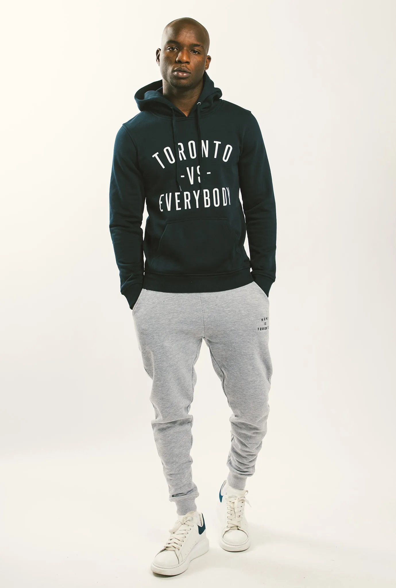 Toronto -vs- Everybody Hoodie - Navy sold by Peace-Collective product image thumbnail 3
