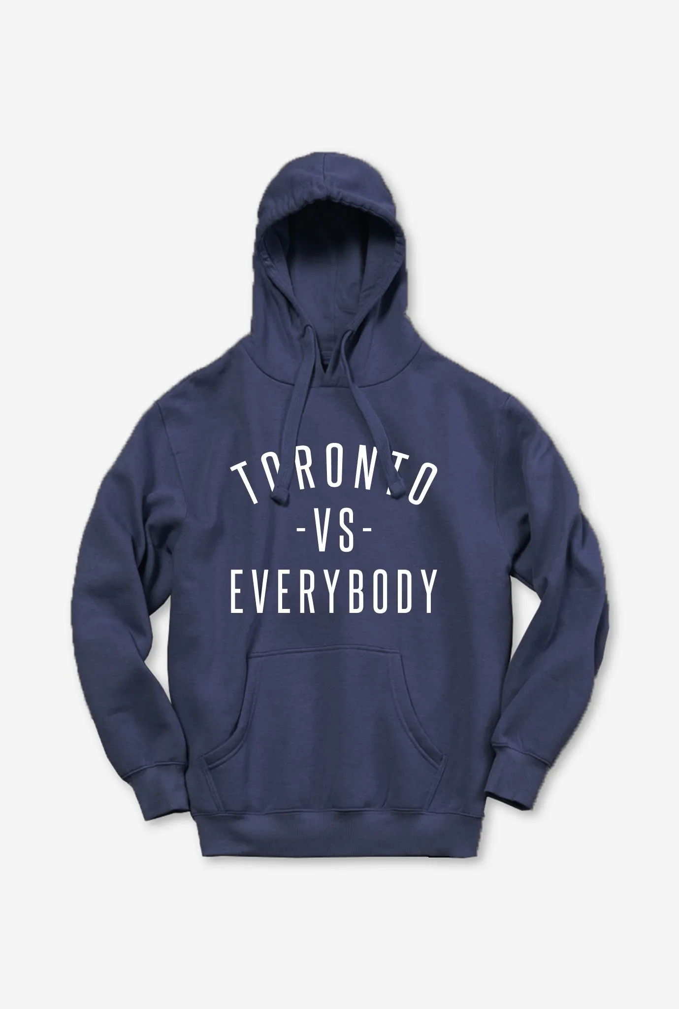 Toronto -vs- Everybody Hoodie - Navy sold by Peace-Collective