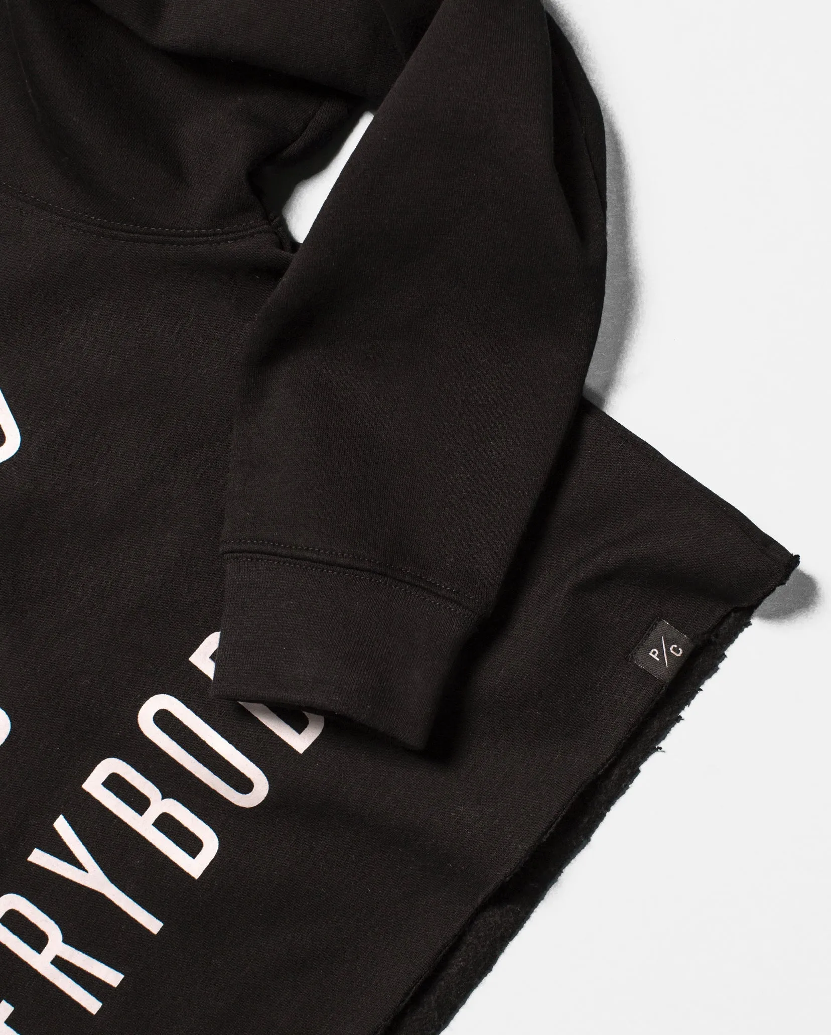 Toronto -vs- Everybody Cropped Crewneck - Black sold by Peace-Collective product image thumbnail 4