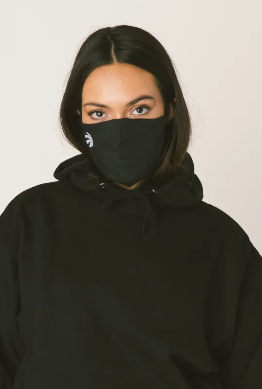 Toronto Raptors Logo Face Mask - Black sold by Peace-Collective