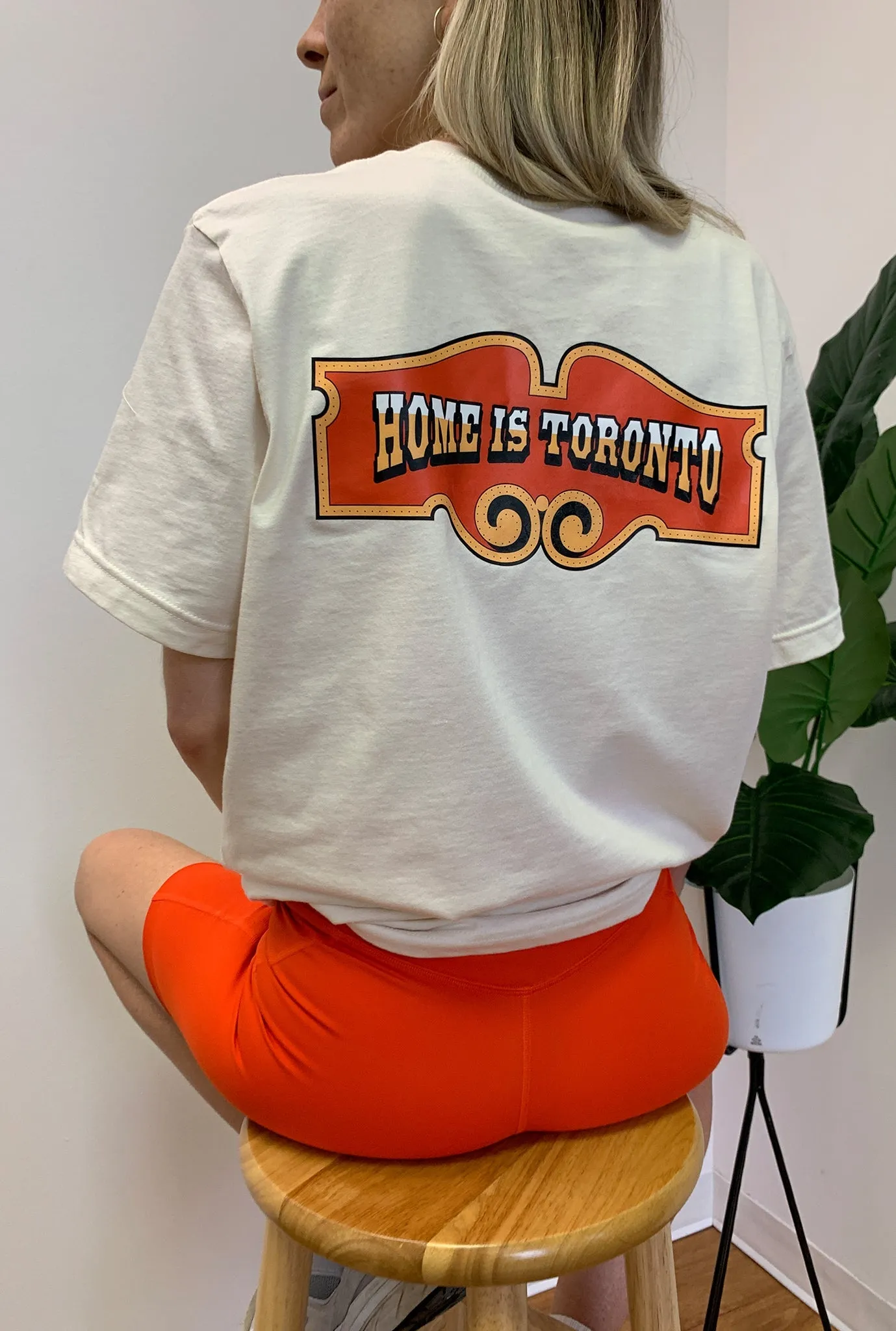 Home is Toronto Honest T-Shirt - Natural sold by Peace-Collective product image thumbnail 3
