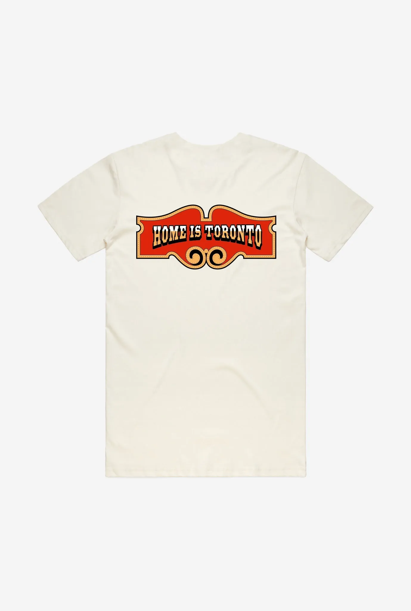 Home is Toronto Honest T-Shirt - Natural sold by Peace-Collective product image thumbnail 4