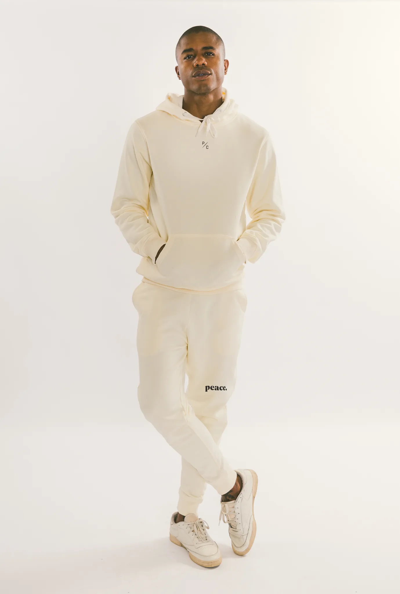 Peace Essentials Jogger - Ivory sold by Peace-Collective product image thumbnail 3