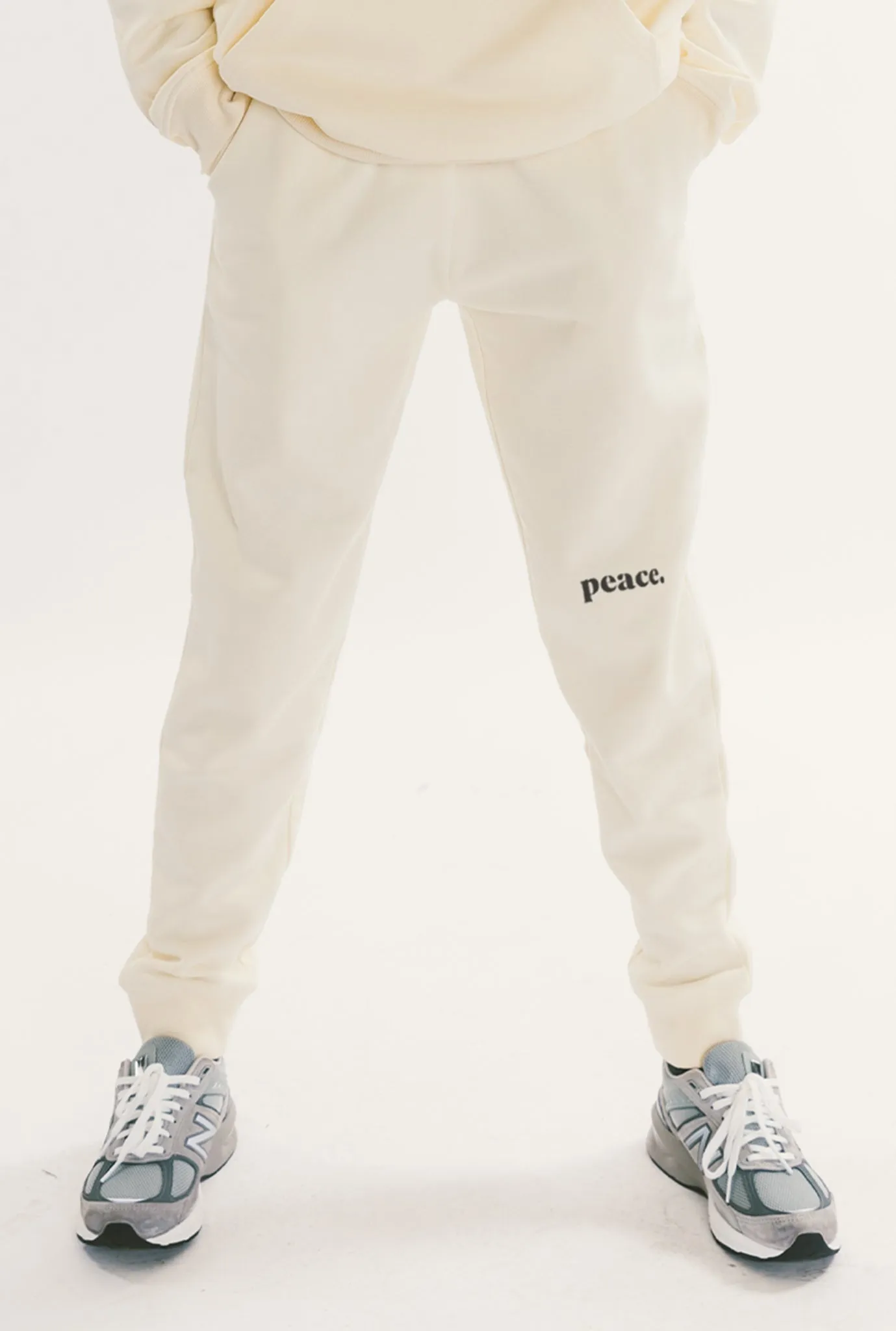 Peace Essentials Jogger - Ivory sold by Peace-Collective product image thumbnail 4