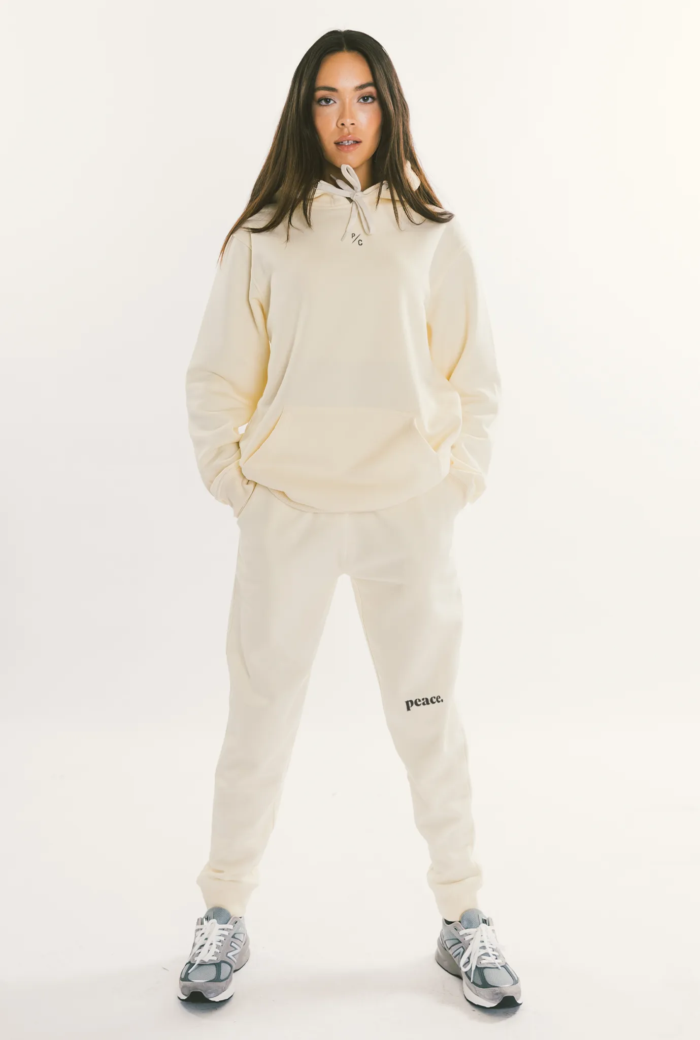 Peace Essentials Jogger - Ivory sold by Peace-Collective product image thumbnail 2