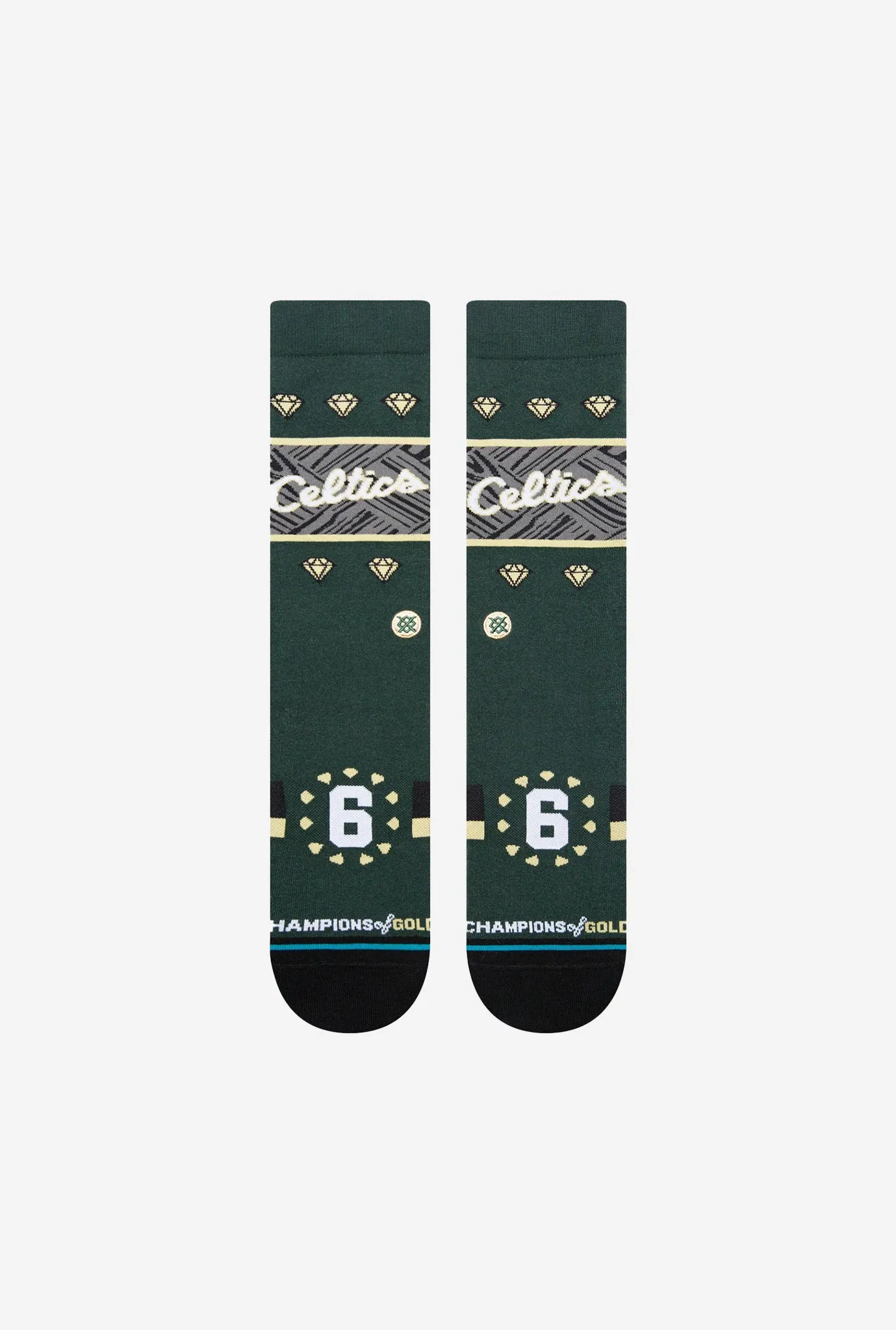 Boston Celtics City Edition 2023 Socks sold by Peace-Collective product image thumbnail 2