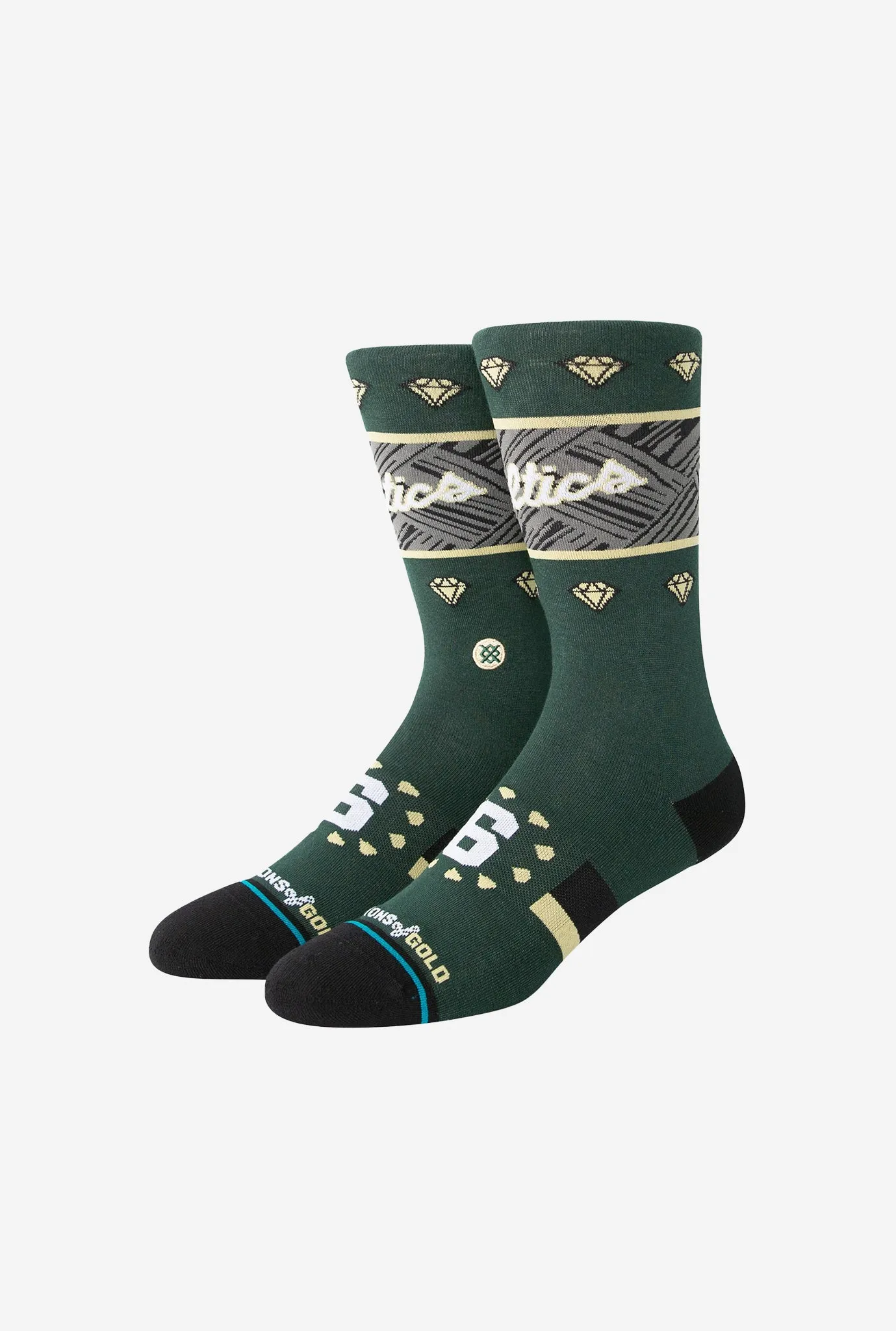 Boston Celtics City Edition 2023 Socks sold by Peace-Collective