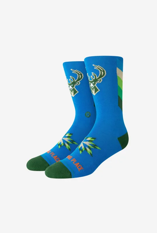 Milwaukee Bucks City Edition 2023 Socks sold by Peace-Collective