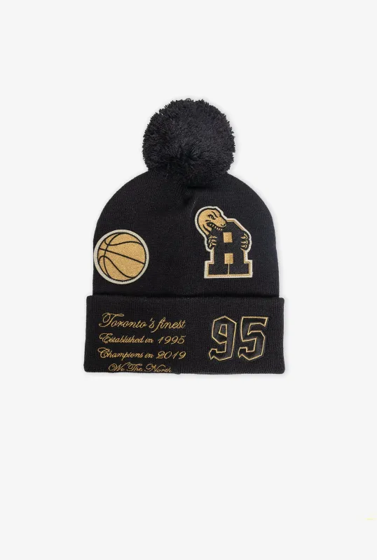 Toronto Raptors Graduation Knit Beanie sold by Peace-Collective