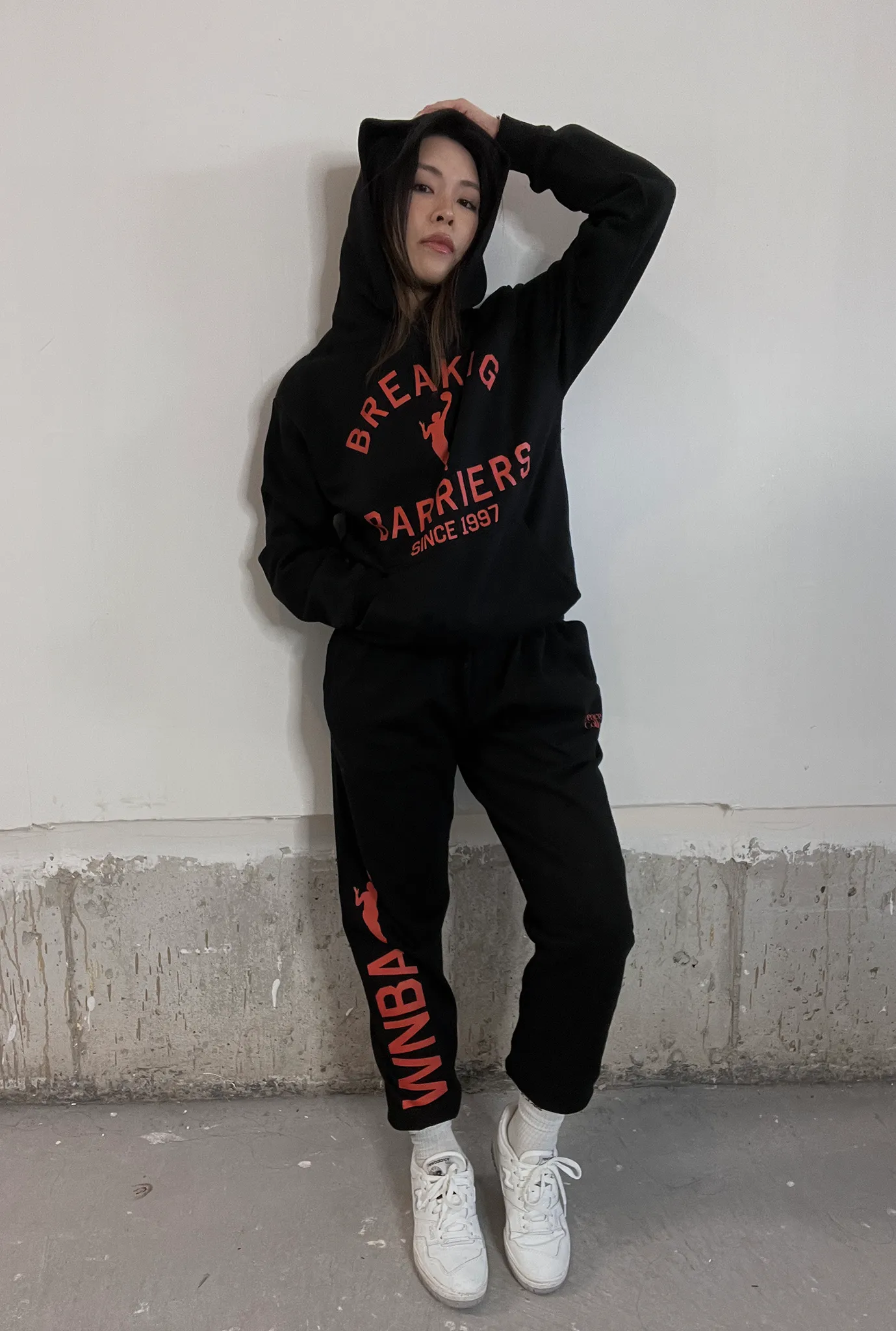 Breaking Barriers Heavyweight Hoodie - Black sold by Peace-Collective product image thumbnail 3