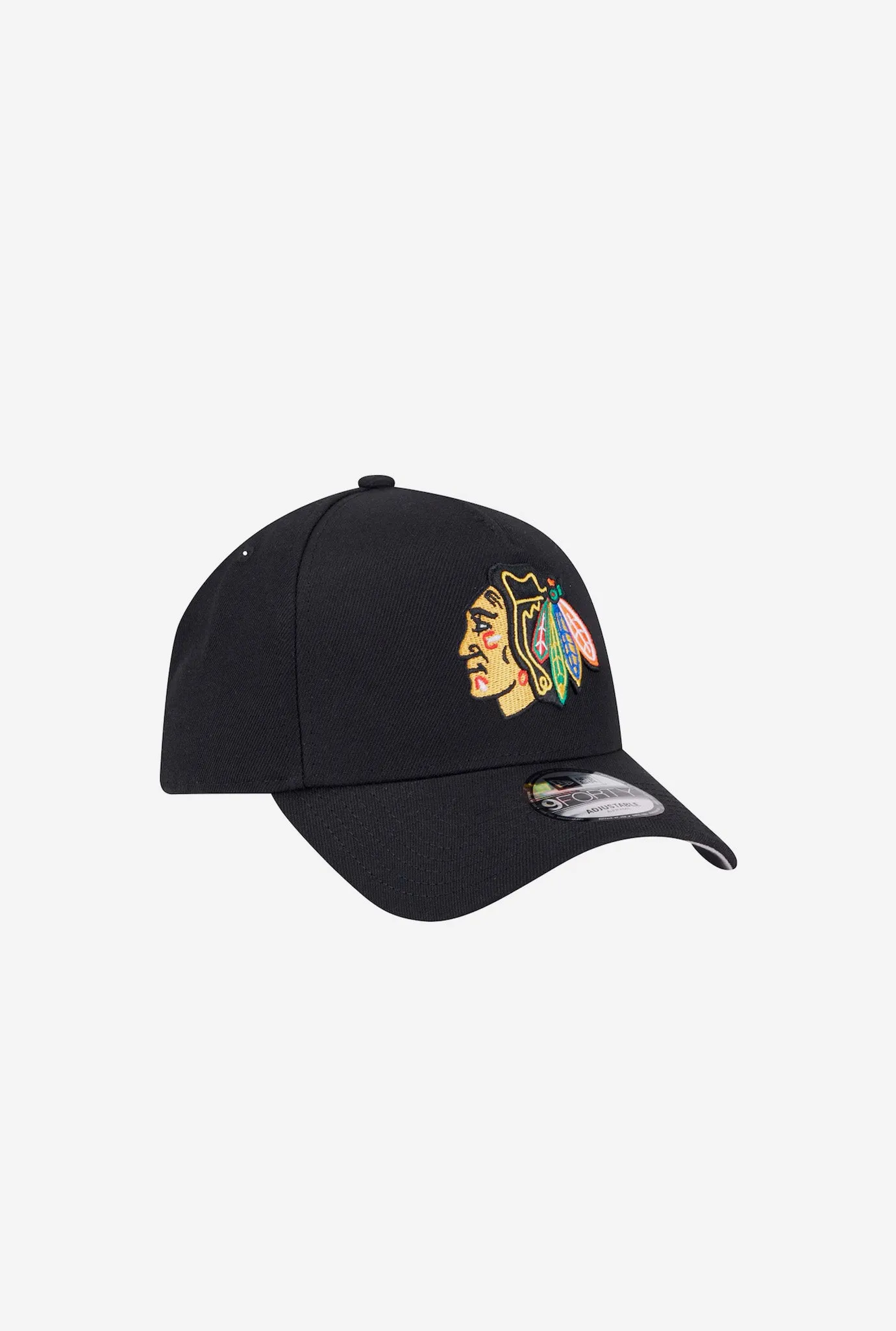 Chicago Blackhawks 9FORTY Adjustable Cap - Black sold by Peace-Collective product image thumbnail 3