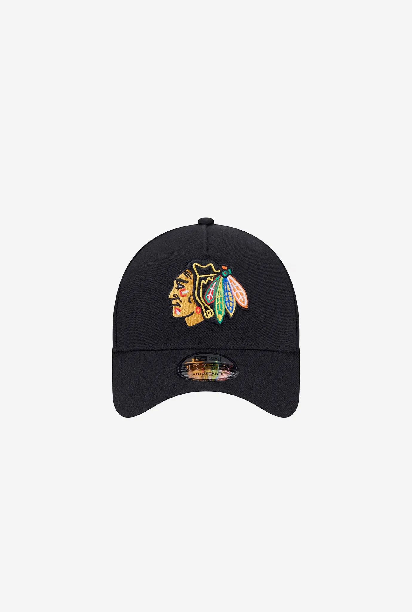 Chicago Blackhawks 9FORTY Adjustable Cap - Black sold by Peace-Collective