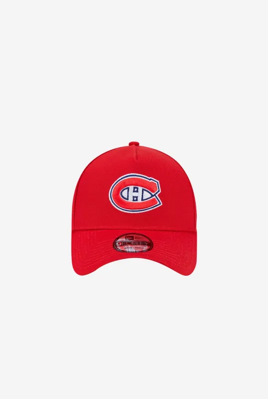 Montréal Canadiens 9FORTY Adjustable Cap - Red sold by Peace-Collective