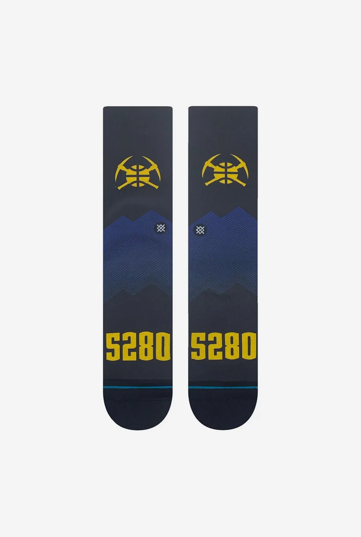 Denver Nuggets City Edition 2024 Stance Socks - Navy sold by Peace-Collective