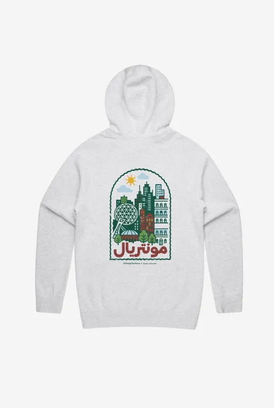 Home Away Montreal Hoodie - Ash sold by Peace-Collective