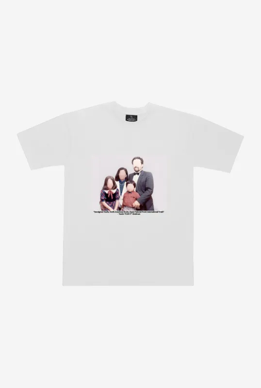 Home Away RAP Heavyweight T-Shirt - White sold by Peace-Collective
