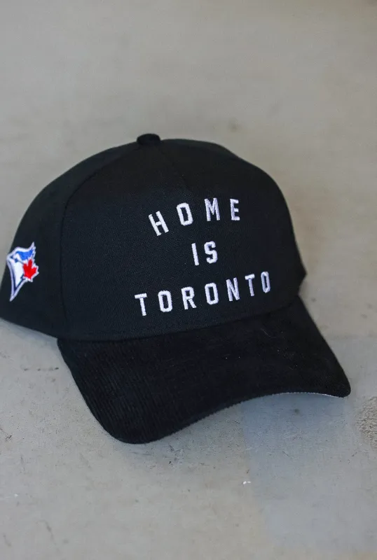 Toronto Blue Jays Home 9FORTY Adjustable Cap - Black sold by Peace-Collective