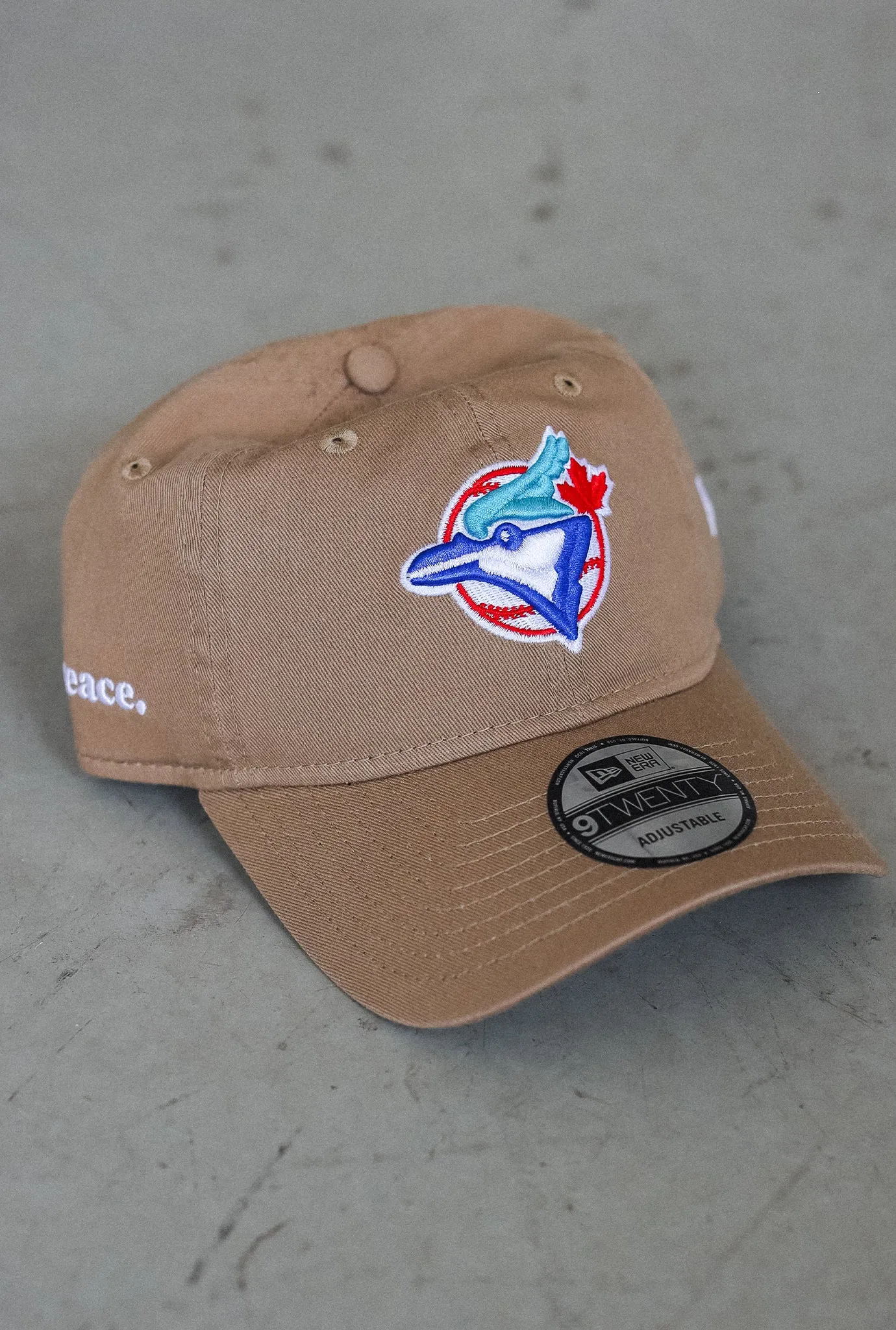 Toronto Blue Jays 9TWENTY Adjustable Cap - Khaki sold by Peace-Collective