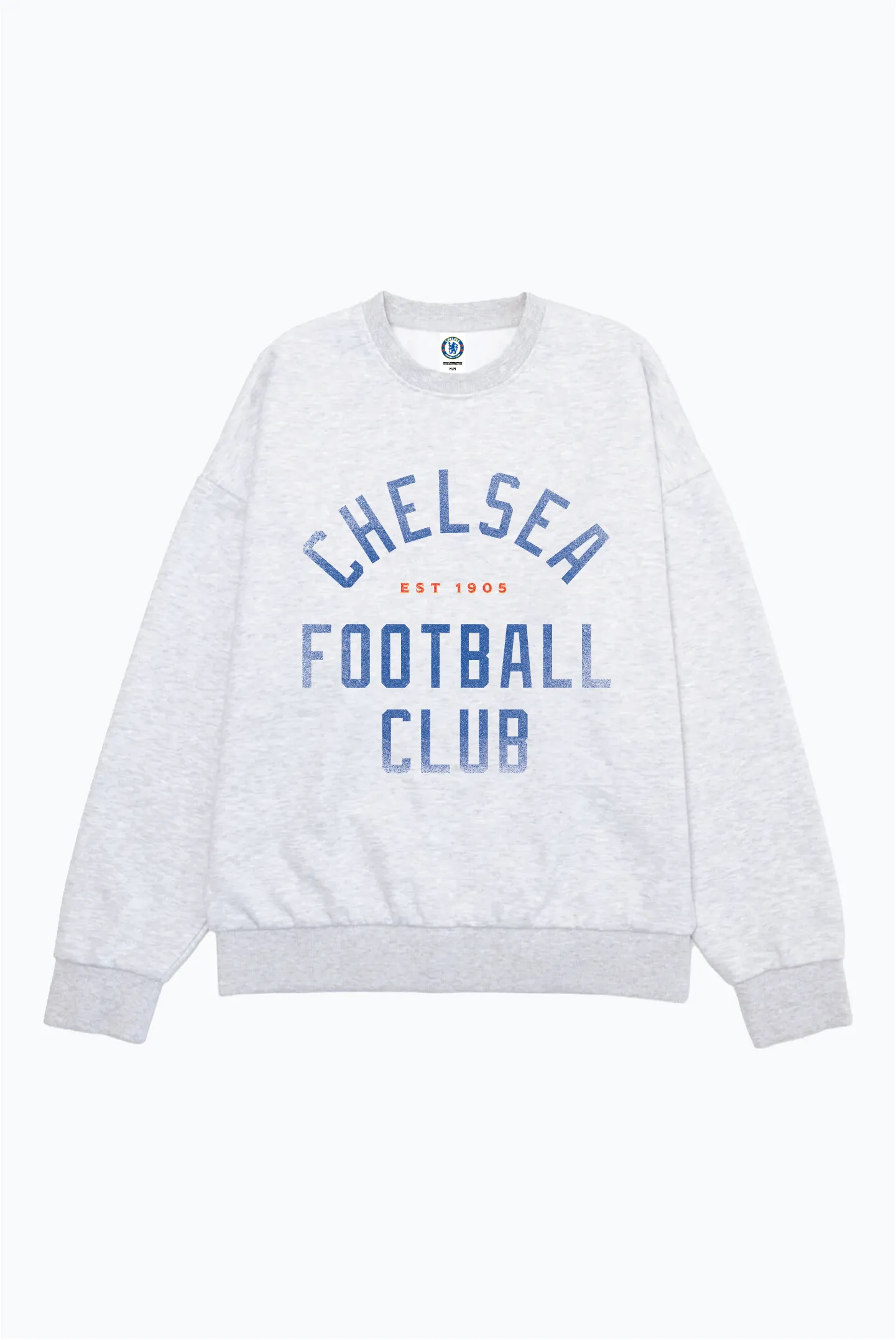 Chelsea FC SuperHeavy™️ Crewneck - Ash sold by Peace-Collective