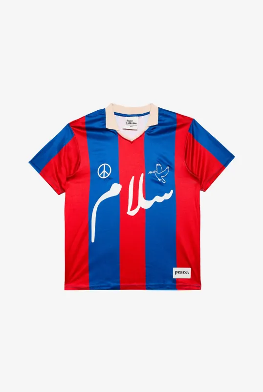 Peace Soccer Jersey - Red sold by Peace-Collective