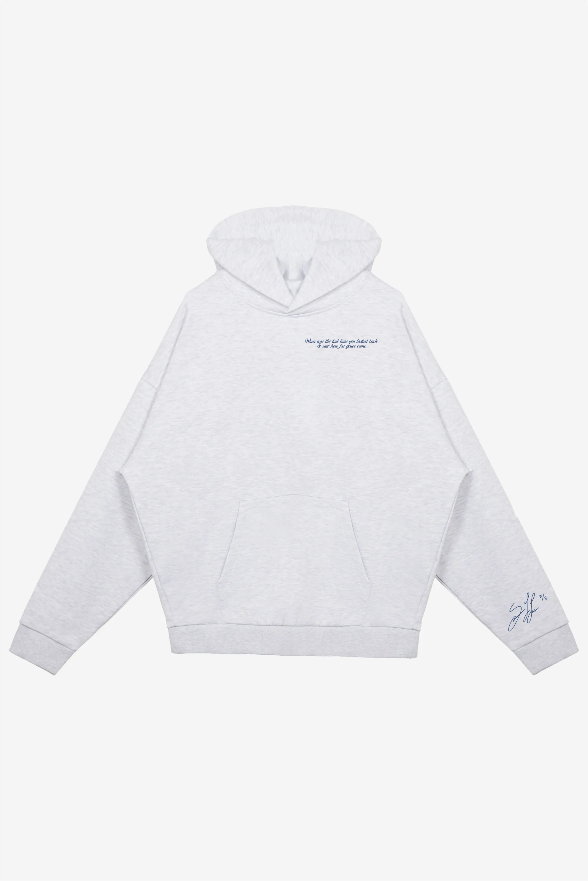 P/C x Sebastian Lletget Heavyweight Hoodie - Ash sold by Peace-Collective product image thumbnail 2