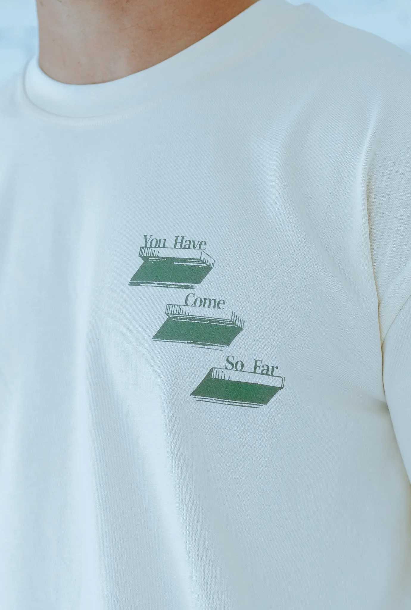 P/C x Sebastian Lletget Heavyweight T-Shirt - Ivory sold by Peace-Collective product image thumbnail 3