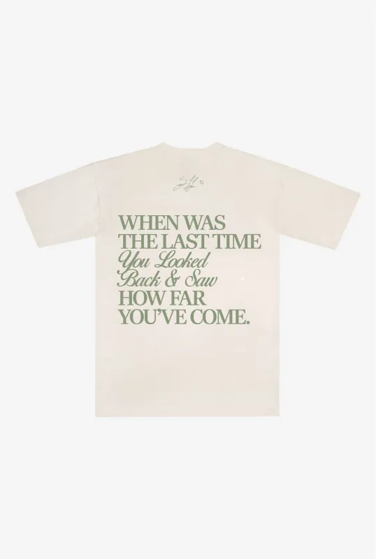 P/C x Sebastian Lletget Heavyweight T-Shirt - Ivory sold by Peace-Collective