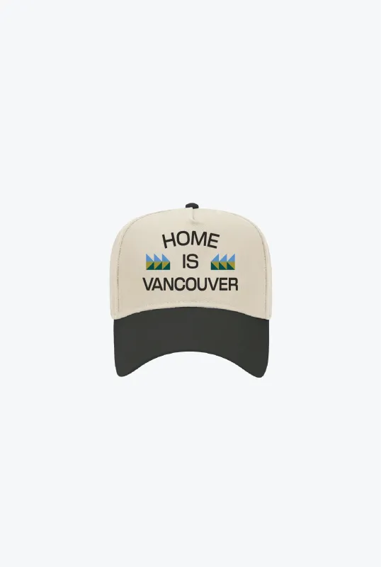 FIFA World Cup 2026™ Vancouver A-Frame Cap - Ivory / Black made by Peace-Collective